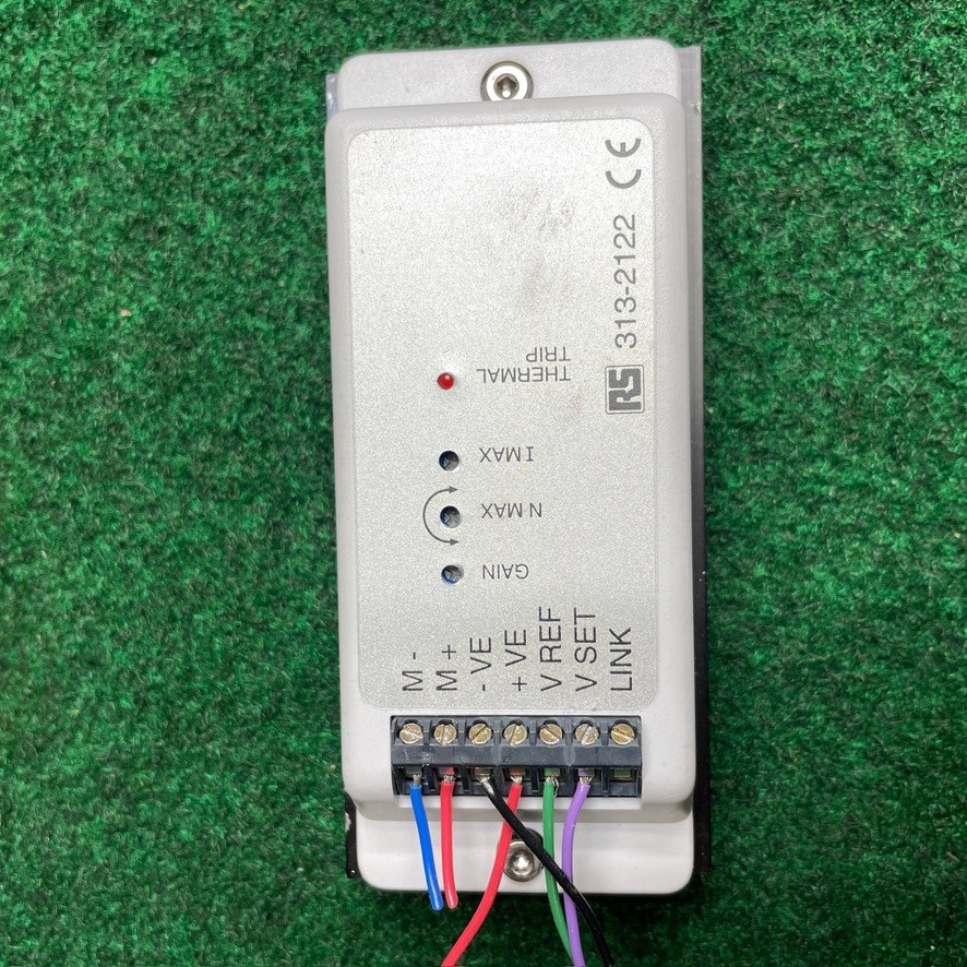 RS Components 313-2122 DC Motor Speed Controller Drive Module Thermal Trip