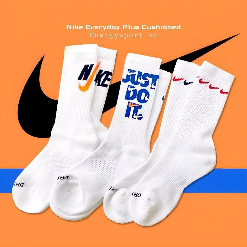 Nike Everyday Plus Cushion Sportswear Socks Size XL (12-15) DH3822 902 New