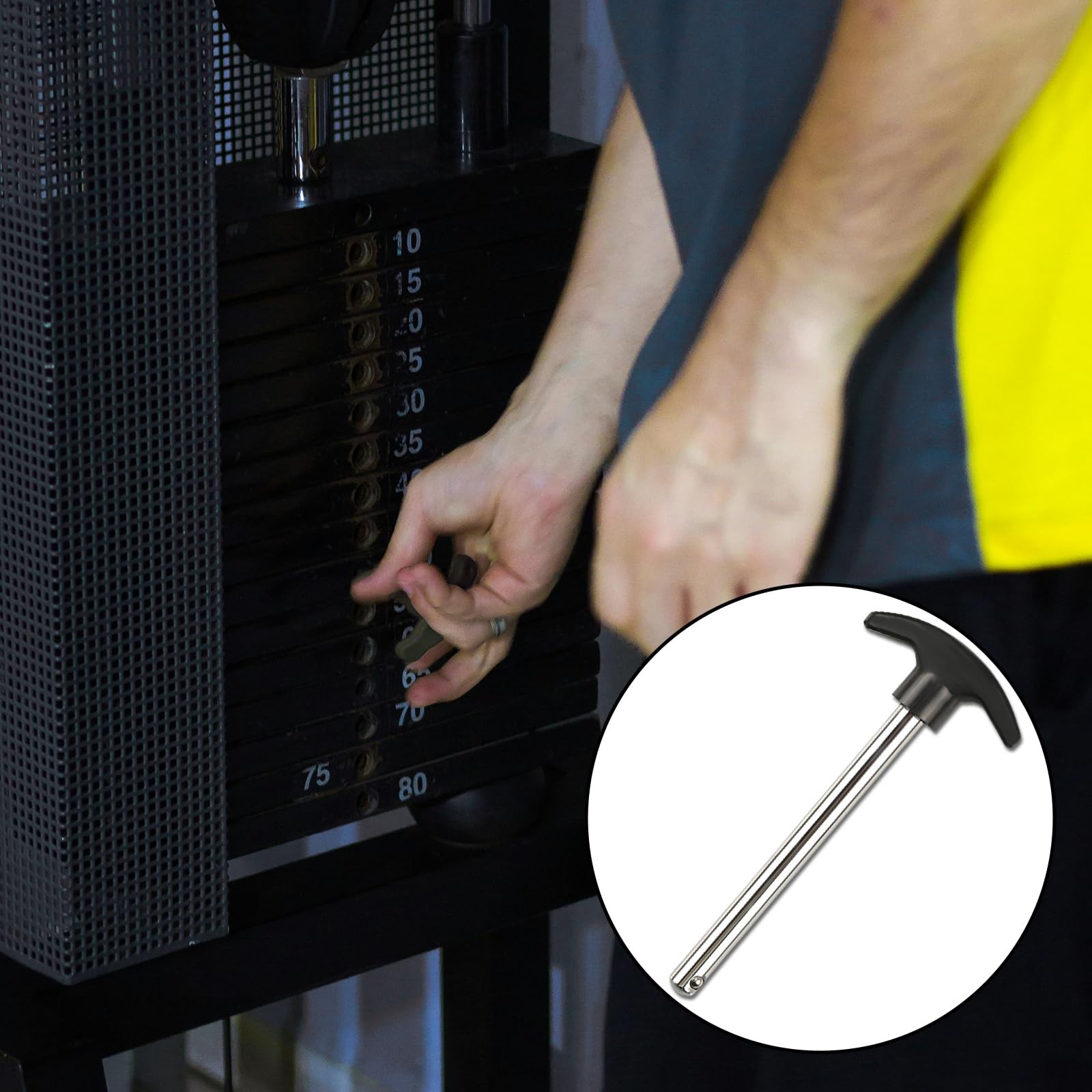 Heavy-Duty Replacement Pins for Home Gym Weight Stack - 2 Pack