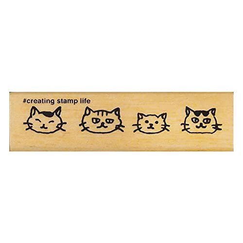 Kodomonokao N I Love Stamp - Cats 1533-007