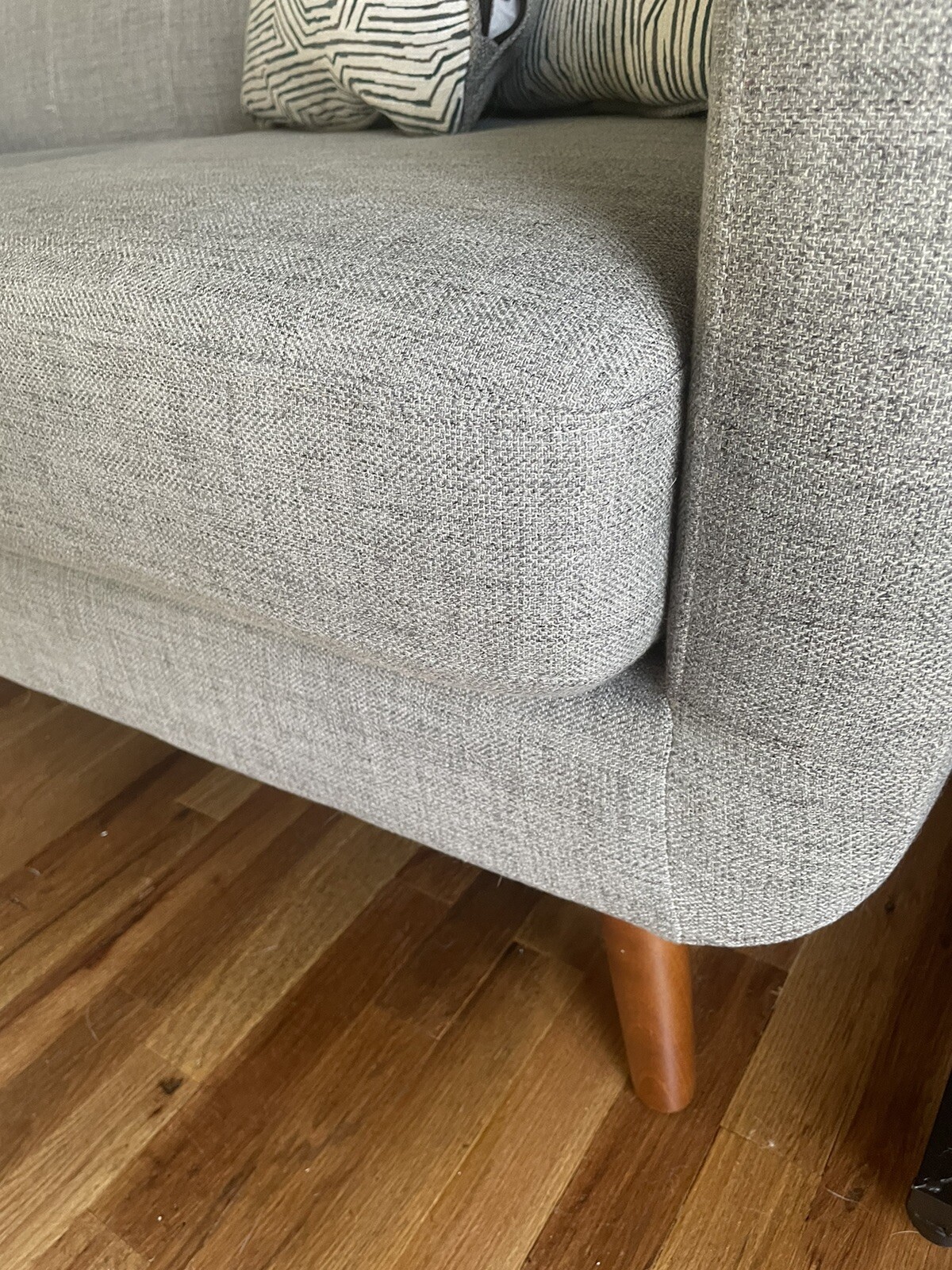 Grey couch / sofa