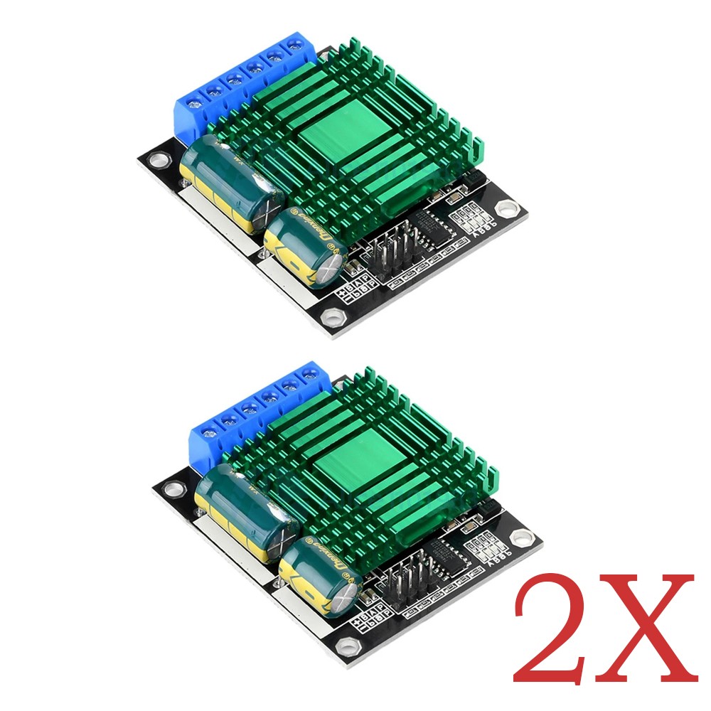 2Dual PWM DC 9V-30V 60A Motor Driver Module High Power H-Bridge Speed Controller