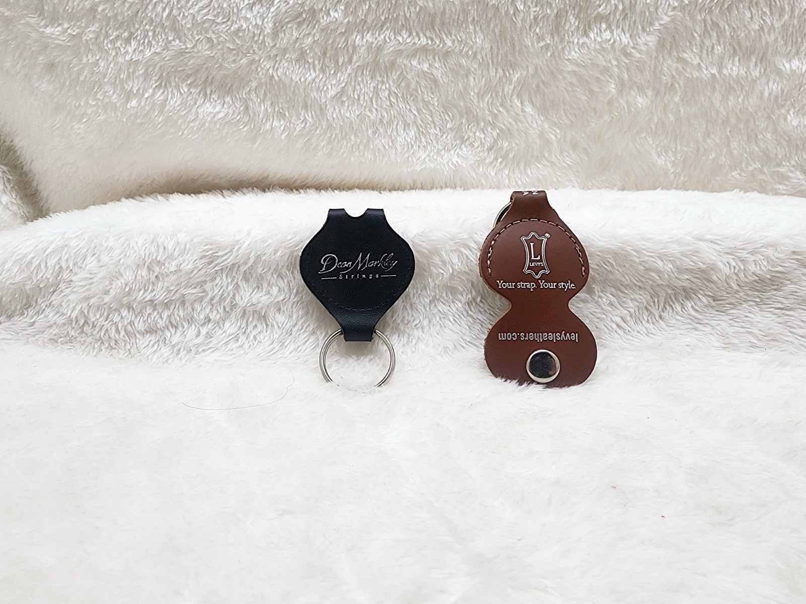 Dean Markley & Levy's Guitar Pick Pouch/Key Chain Set