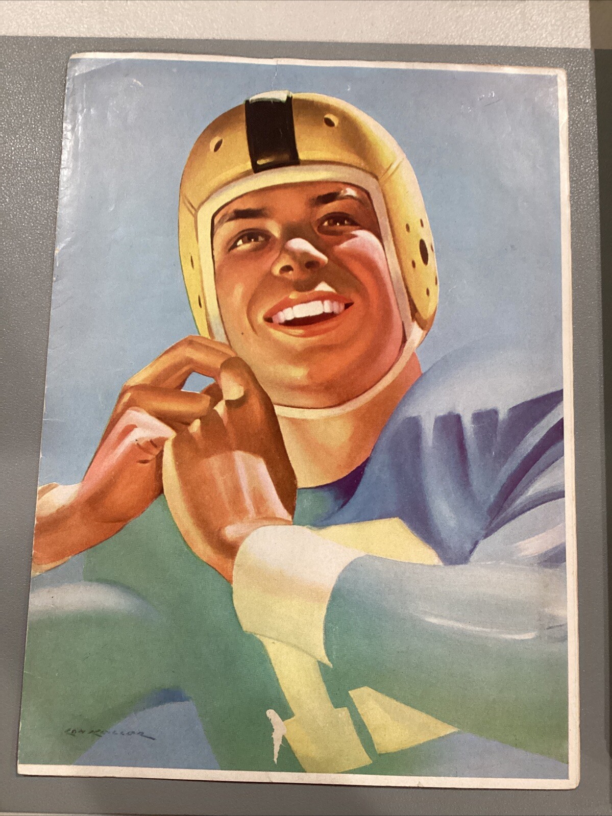 1946 Ravenna High School Vs St Vincent’s Misprinted Football Program