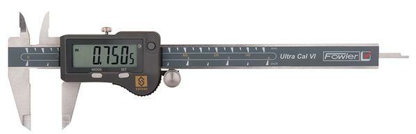 Fowler 54-100-444-1 Proximity Electronic Caliper 0-6"/150mm Range .0005"/0.01mm