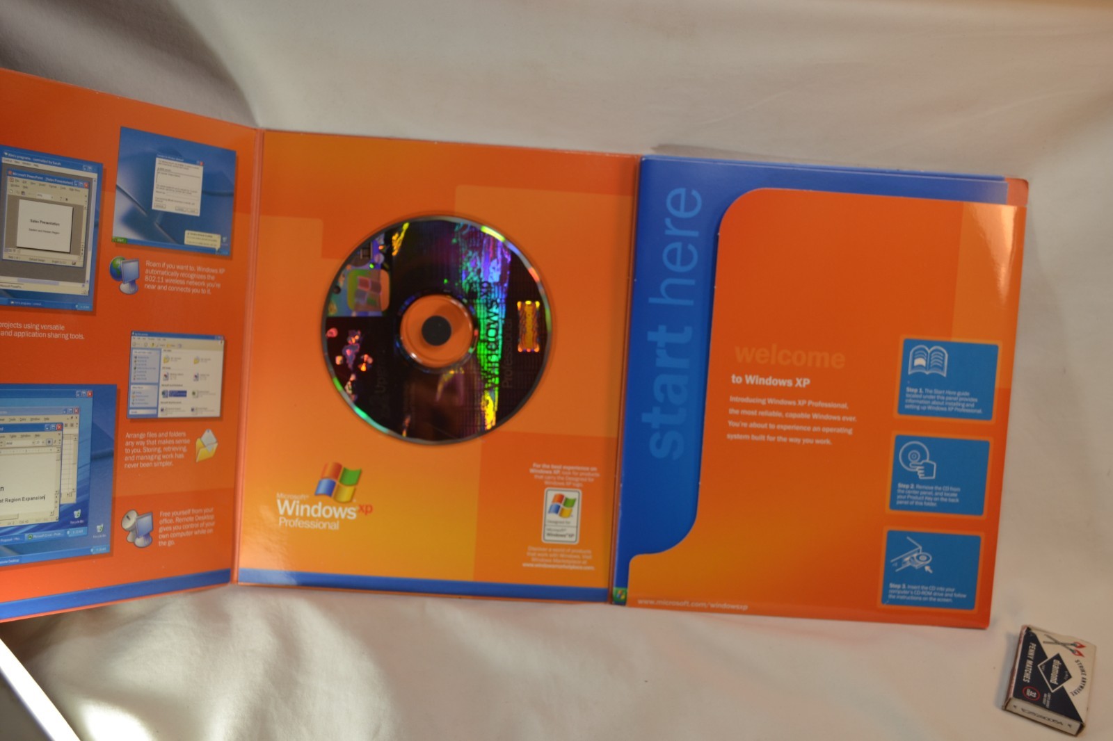 Microsoft Windows XP Professional Upgrade Version 2002 SP2 w/ Product Key