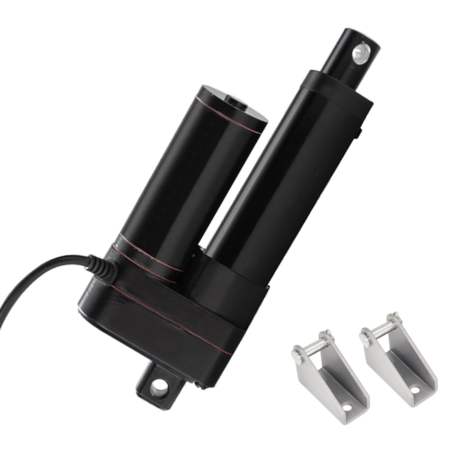 JQDML 24V Heavy Duty Linear Actuator  2 Inch Stroke, 660lbs/3000N, 0.2"/s Spe...