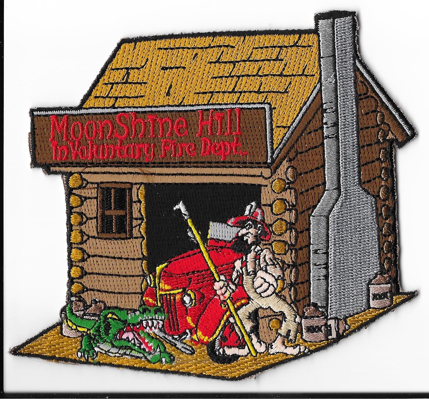 Moonshine Hill Involuntary Fire Department, Texas Shoulder Patch V1