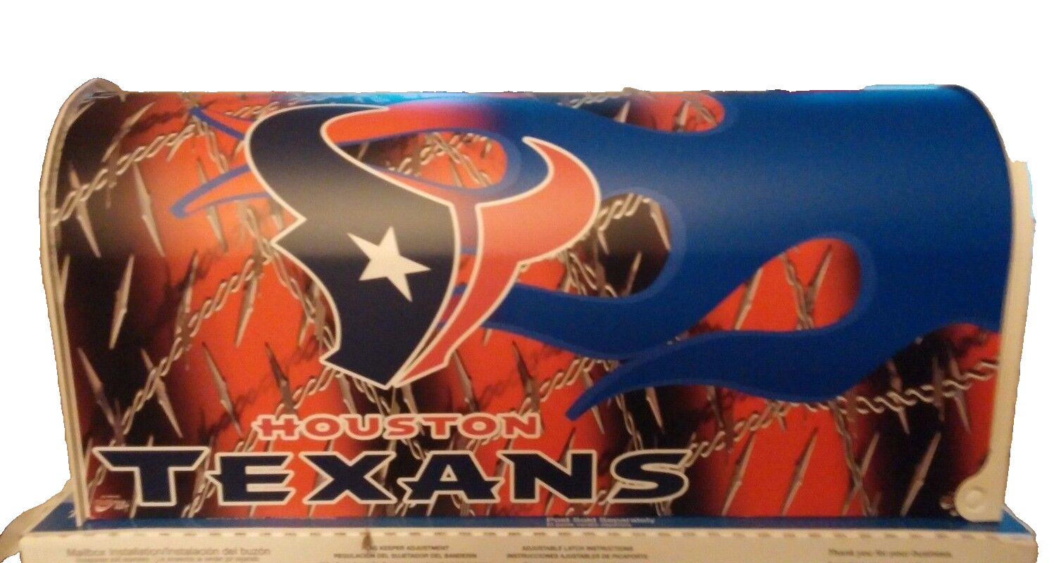 HOUSTON TEXANS  CUSTOM MAiLBOX~JERSEYS~HATS~BOBBLEHEAD