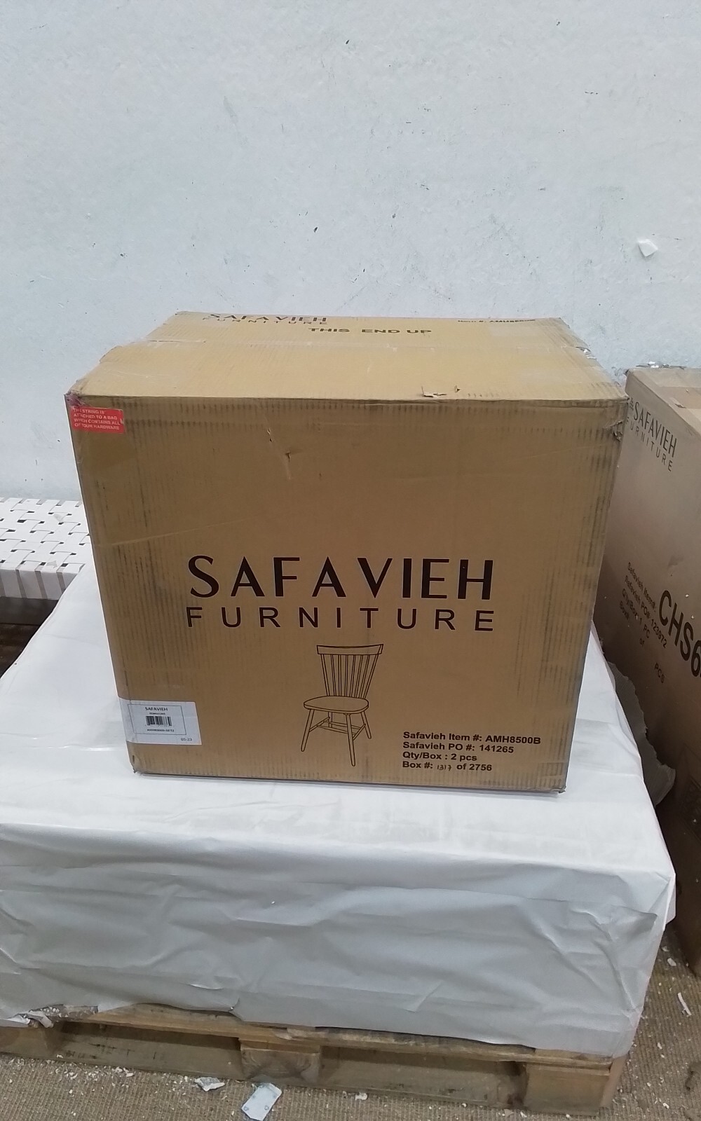Safavieh PARKER SPINDEL SIDE CHAIR, Reduced Price 2172732767 AMH8500B