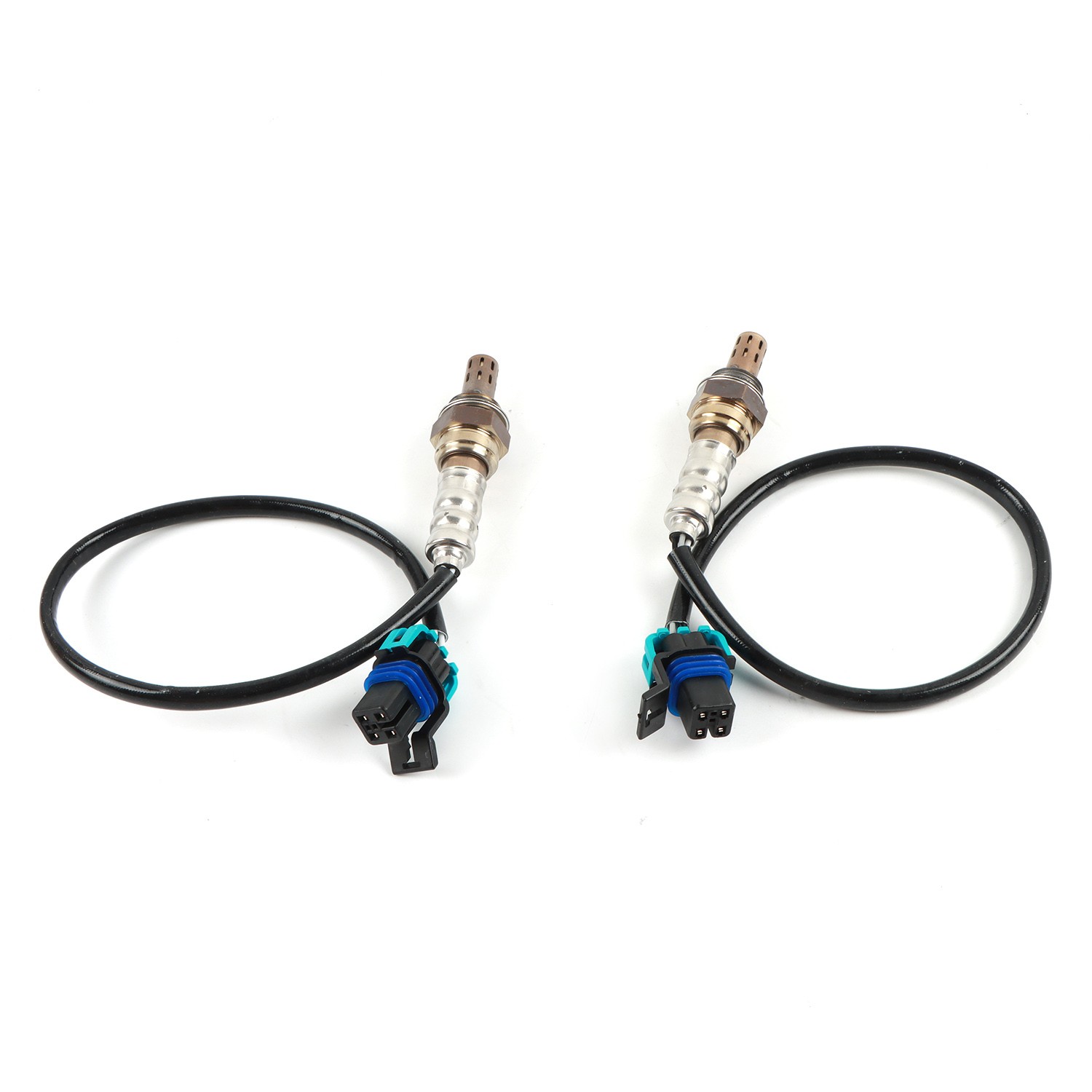 2pcs Oxygen Sensor O2 for 2004-2005 Chevrolet Trailblazer 4.2L Up+Downstream