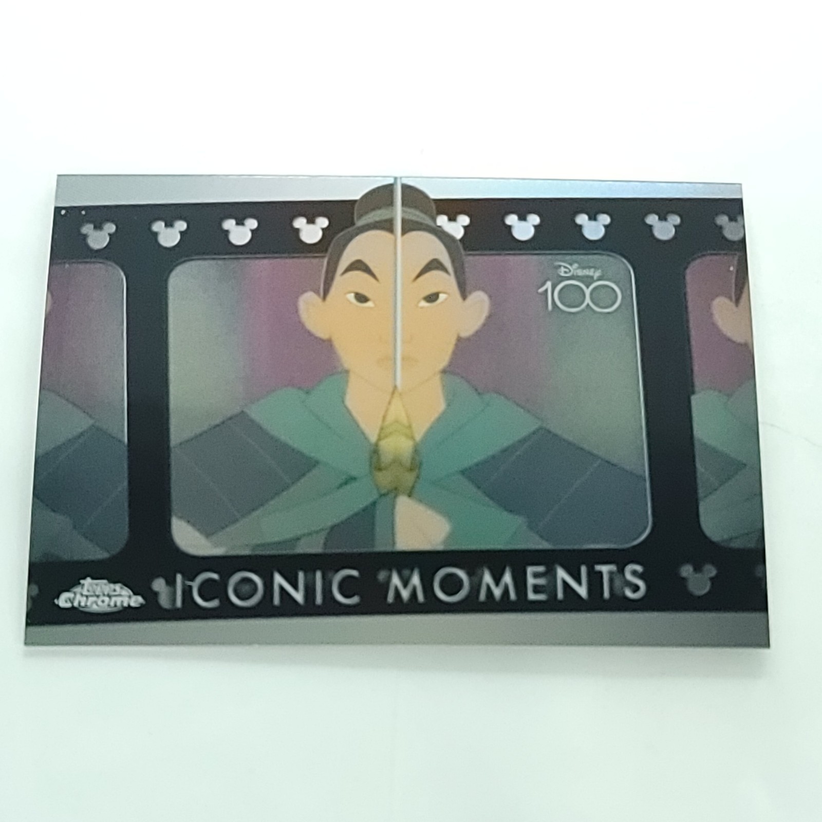 2023 Topps Chrome Disney 100  Mulan Ready's For War Iconic Moments #IM-7