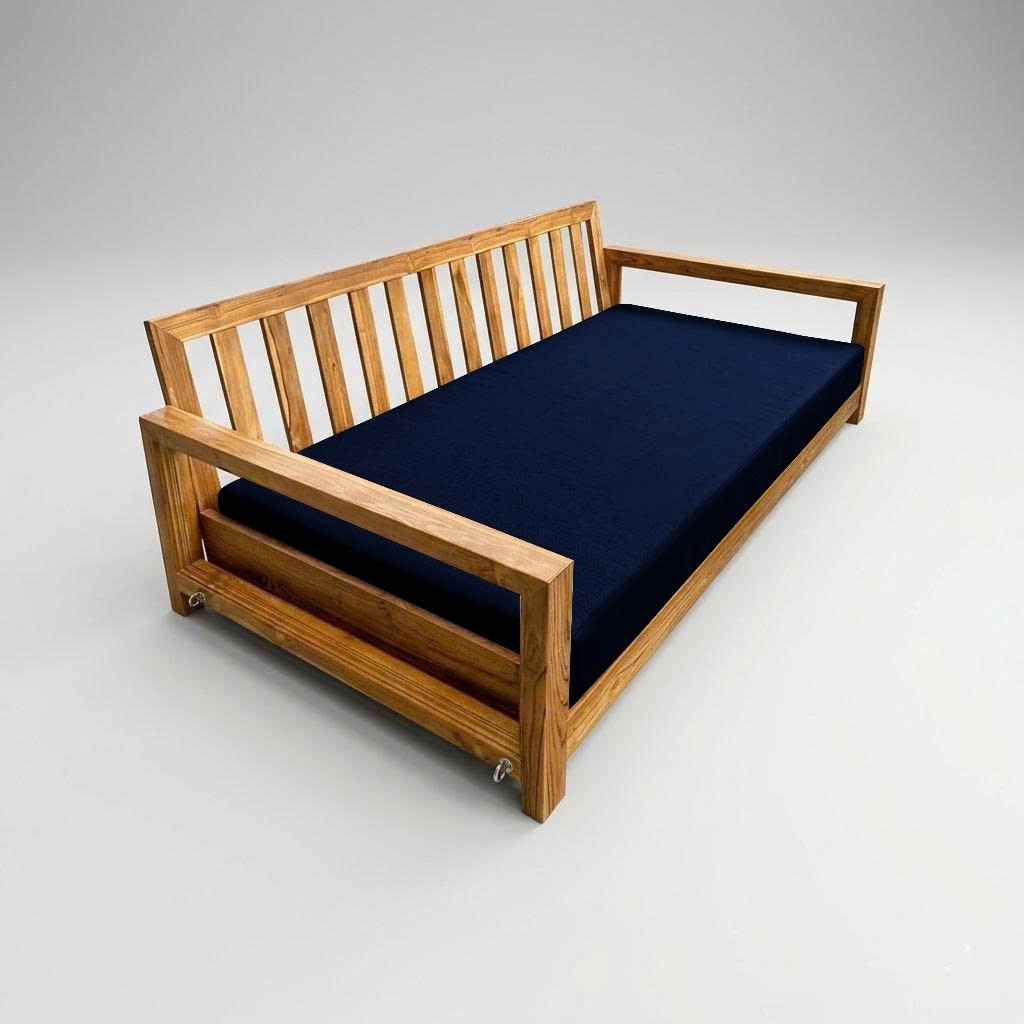 |COVER ONLY| Outdoor Knife Edge 8" Twin-XL Daybed Fitted Sheet Slipcover AD101