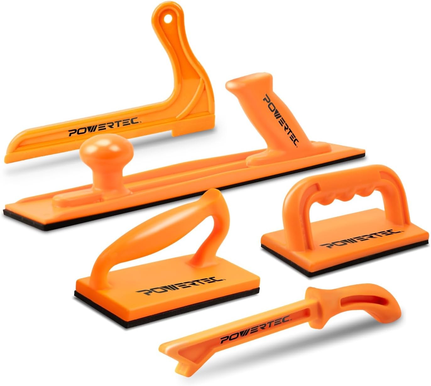 POWERTEC Push Block and Stick Set Fits Table Saws, Router Tables, Band...