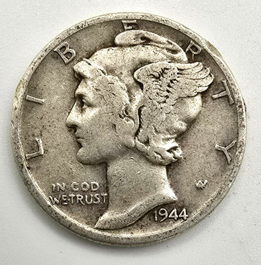 1944 D Mercury Dime VF/XF You Grade it! EF 90% Silver Type Coin Free ship!