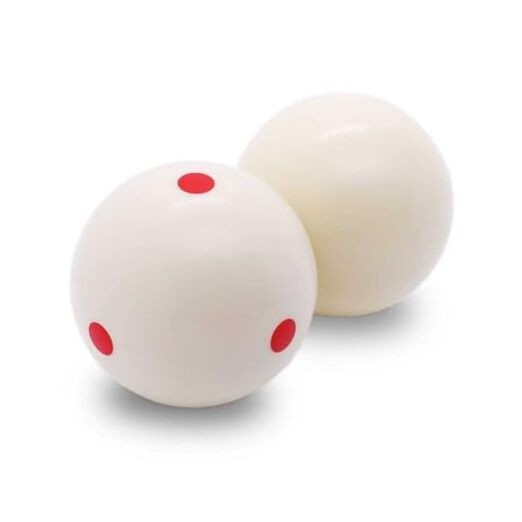 Billiard Cue Ball, AAA-Grade PRO Pool Cue Training Ball, 2-1/4" Standard white