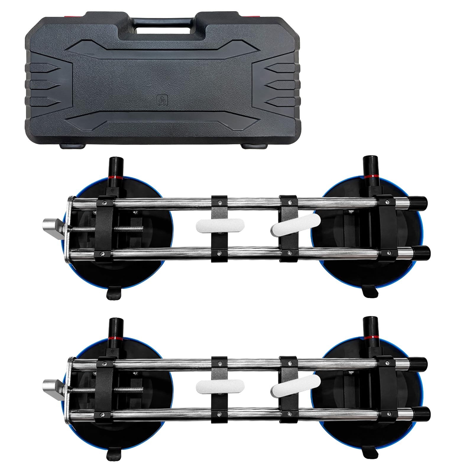 Manual Vacuum Countertop Leveling System - 3s Quick-Suction Technology & 4 Ad...