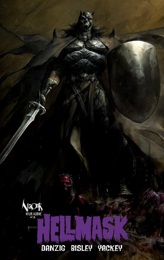 NEW HELLMASK #2 PUPPETEER LEE VARIANT CVR DANZIG BIZ SWORD & SORCERY VEROTIK