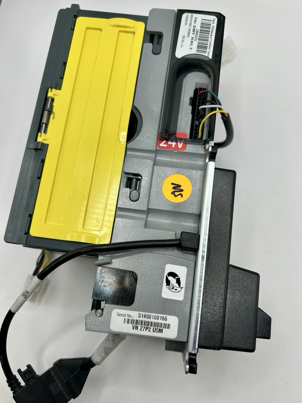 Mars Mei Vn 2712 bill acceptor, validator *COMPLETELY REBUILT* 24v MDB 1-20$