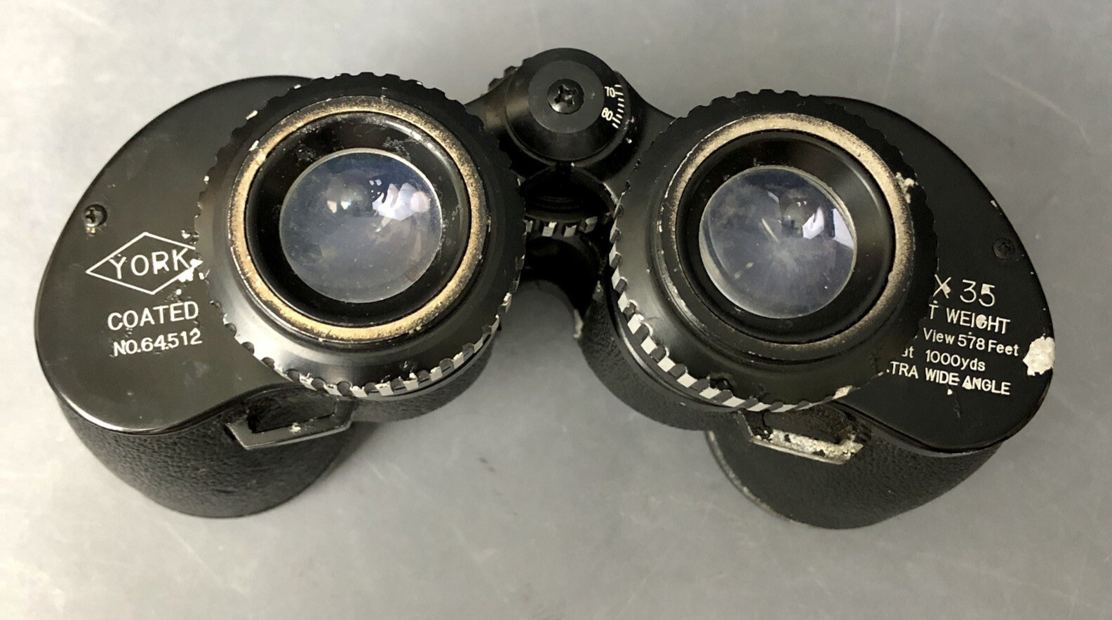 Vintage - YORK Binoculars - JAPAN made - number 20881 - 7 x 35