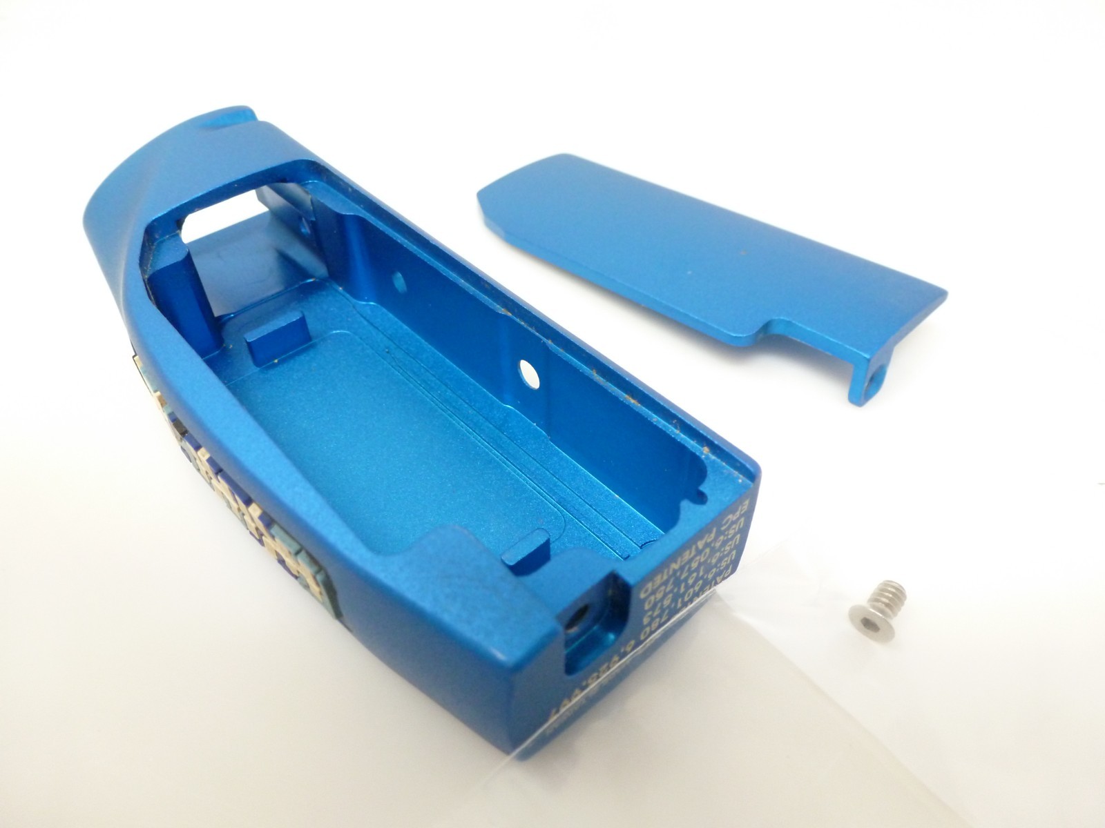 INVERT MINI FRONT FOREGRIP BATTERY & BOARD COMPARTMENT DUST BLUE PAINTBALL NICE