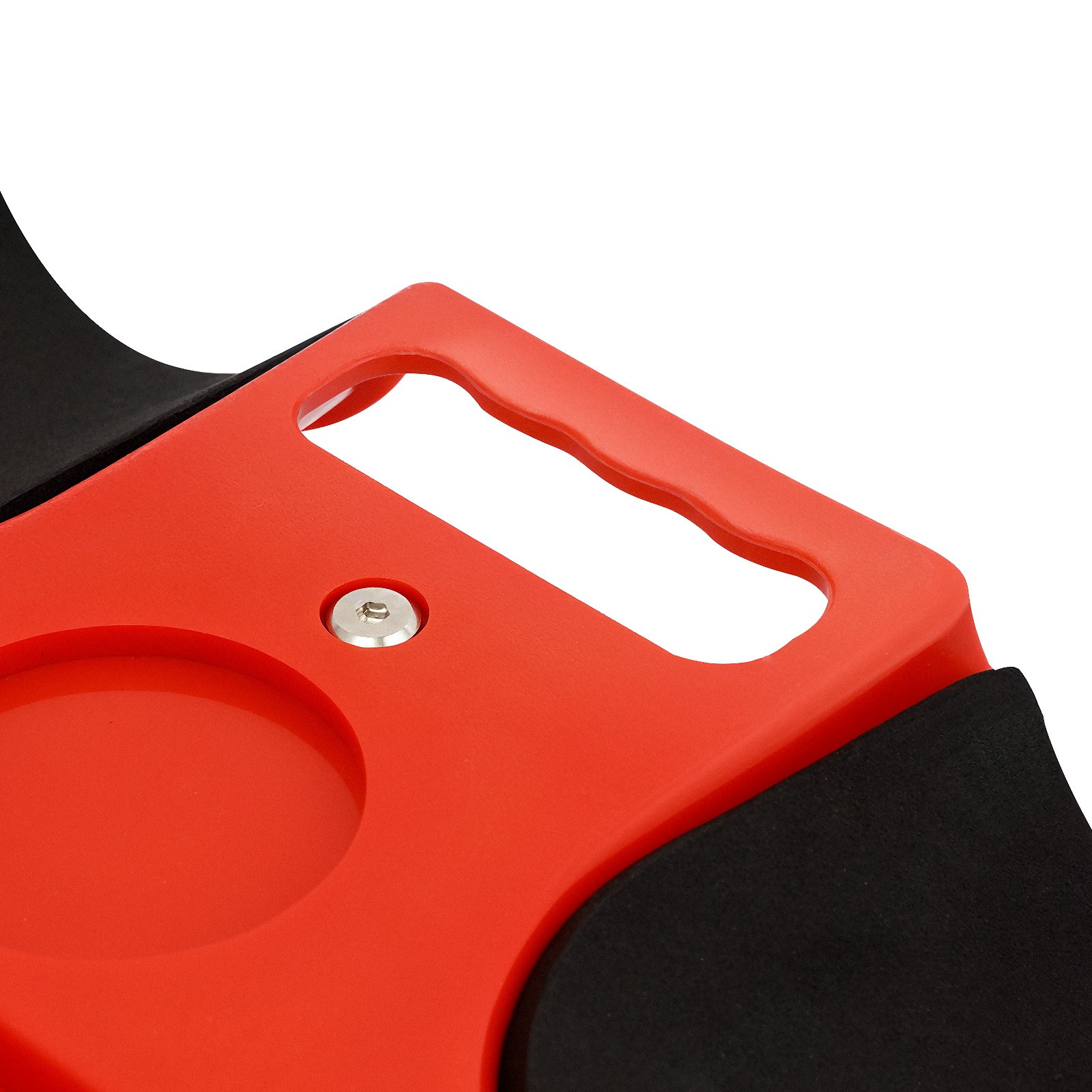 Rolling Knee Pads With Wheels Creeper Used For Tile Work Floor Construction Red