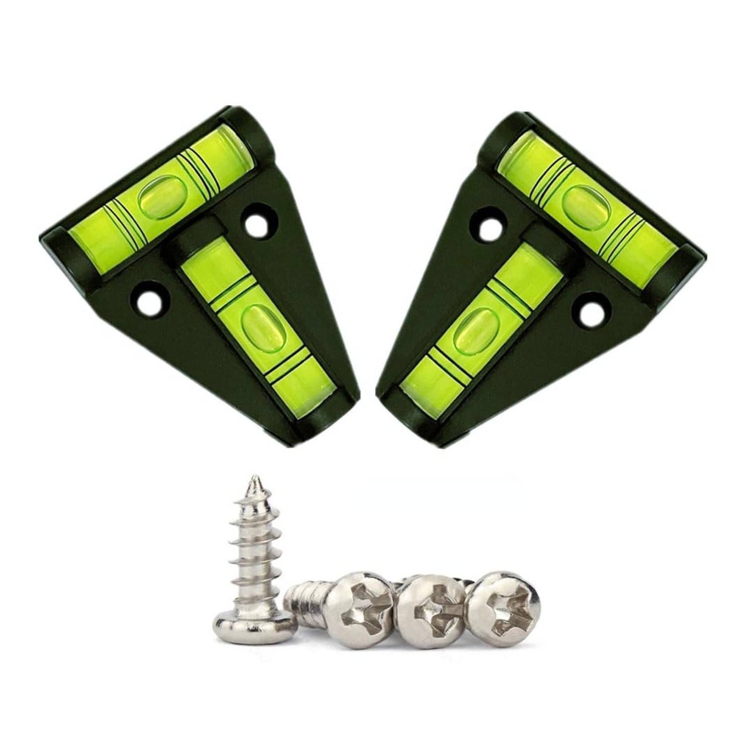T Level 2 Pack Magnetic Base 2.28x1.73x0.51 Inch Yellow Green Tool NEW