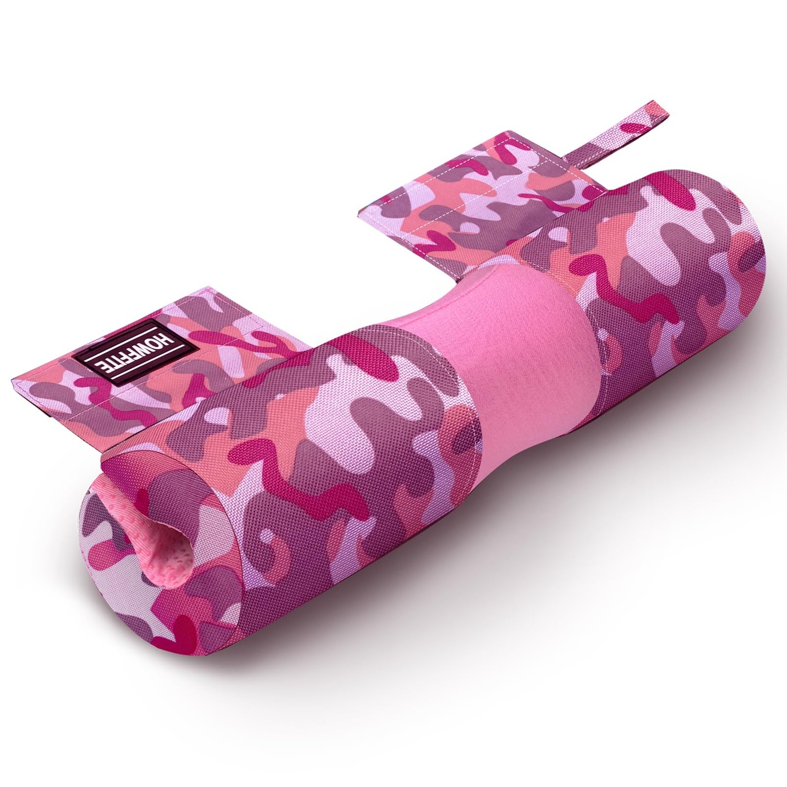 Squat Bar Pad Hip Thrust Cushion Pink Camo Style 17" x x 3.7",