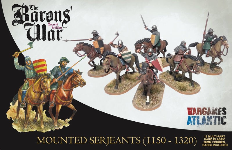 The Age of Chivalry: Mounted Serjeants (1150-1320) by Wargames Atlantic