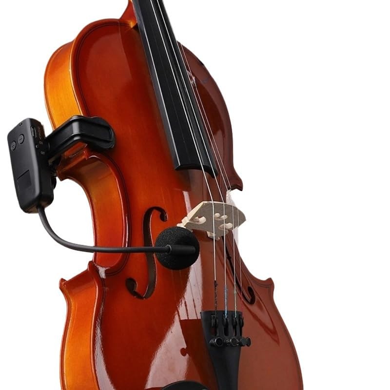 MICVISTA Professional Wireless Violin Microphone, Pickup Clip-on...