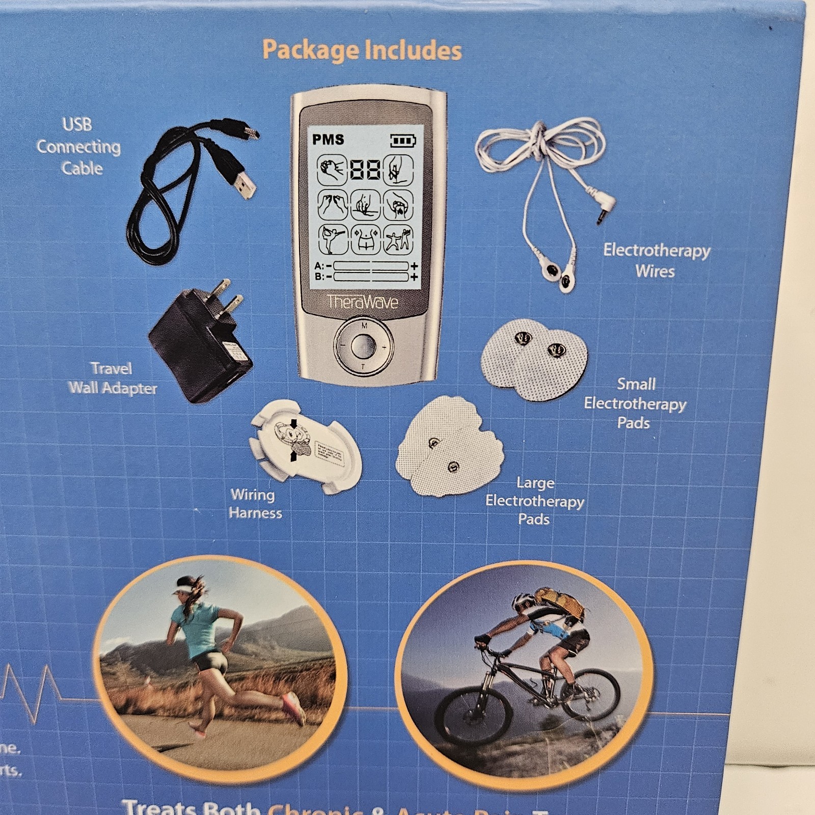 Therawave Tens Unit Electrotherapy Pain Relief