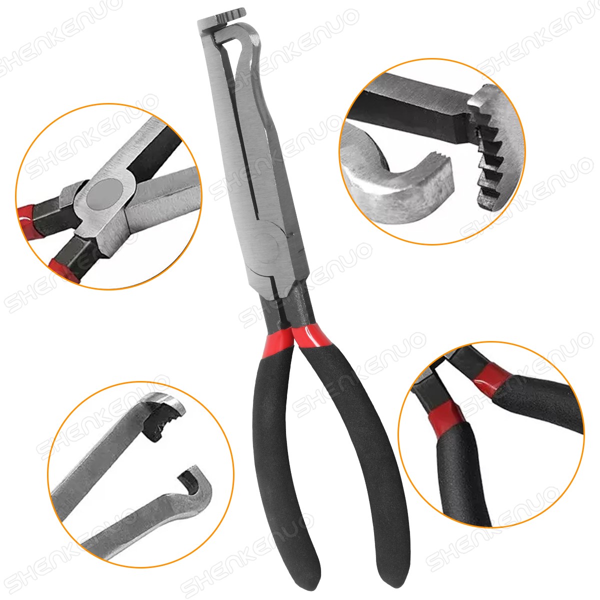 2pc Electrical Disconnect Specialty Pliers for Push Tab Style Plugs