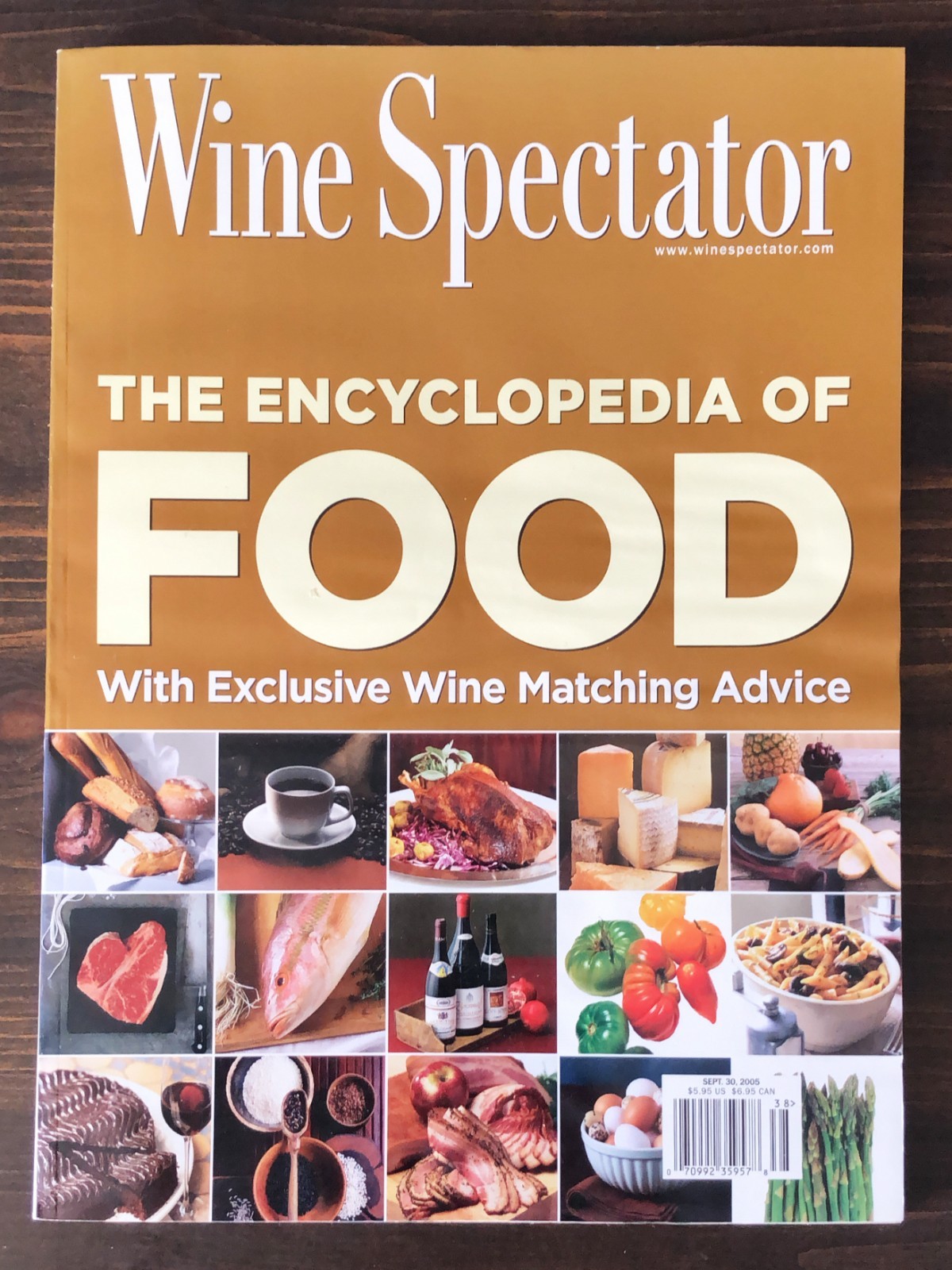 2005 Wine Spectator Magazine - Lot of 4 (Aug 31, Sep 30, Oct 15, Oct 31)