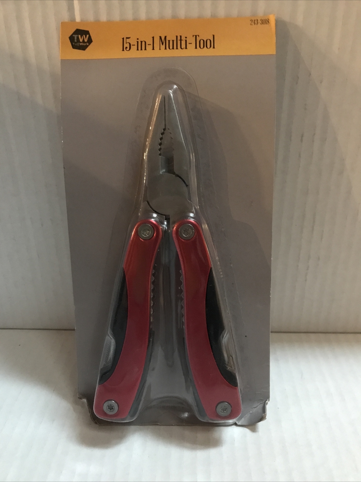 Tuff Work 15-in-1 Multi-Tool Red (2-PO-104)