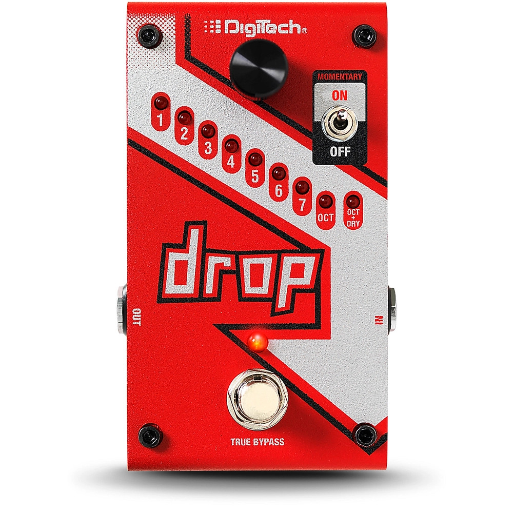 DigiTech Drop Polyphonic Drop Tune PitchShifter Guitar Effects Pedal