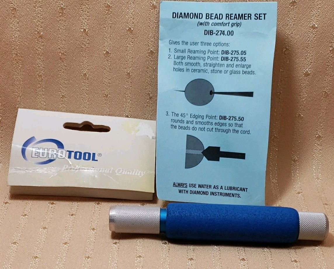 DIAMOND BEAD REAMER SET TOOL FOR MINIATURE DOLLHOUSE