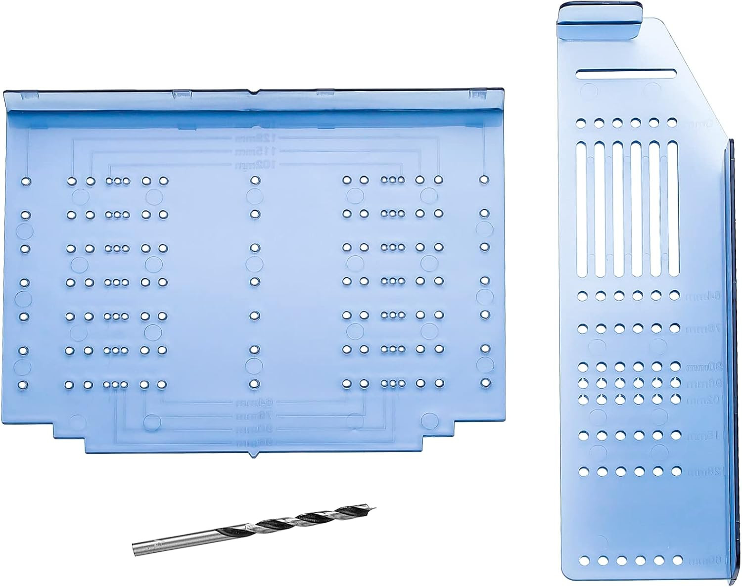 Cabinet Pulls Installation Jig with Drill Bit - Easy Mounting Template Kit
