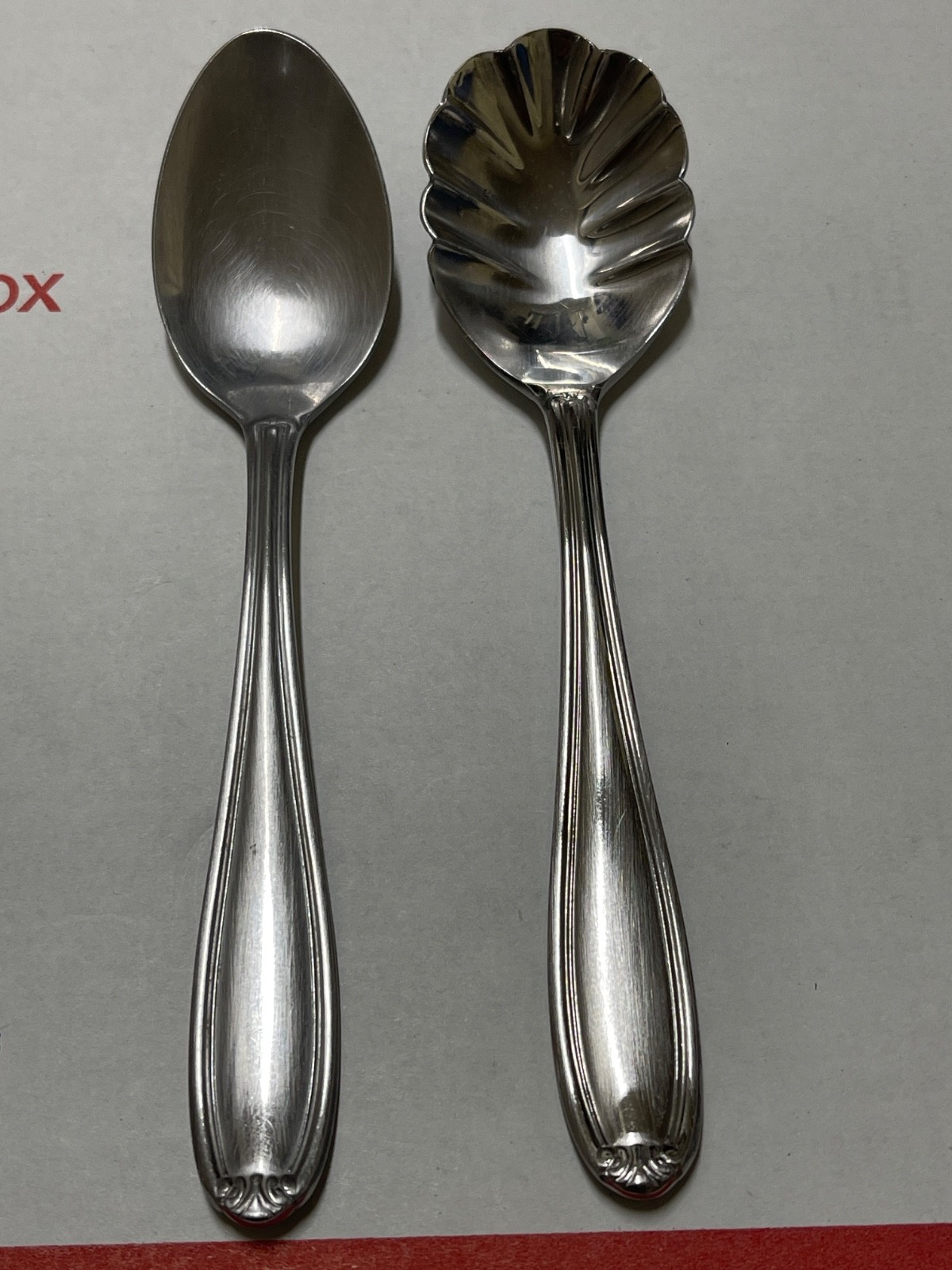 International 18/0 Stainless Steel LOVELY Flatware Set of 2 Pieces
