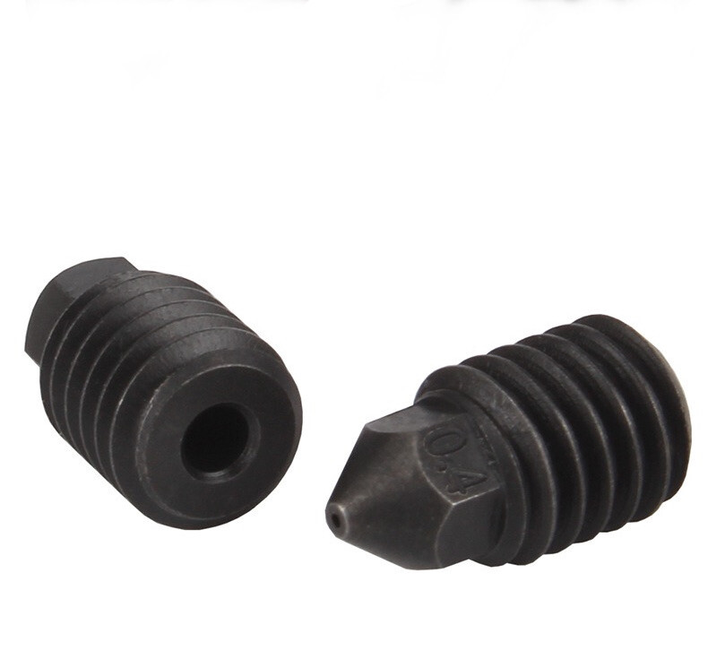 For Bambu Lab X1C/X1/P1S/P1P Hardened Steel Nozzle For Bambu Upgrade Hotend V2V3