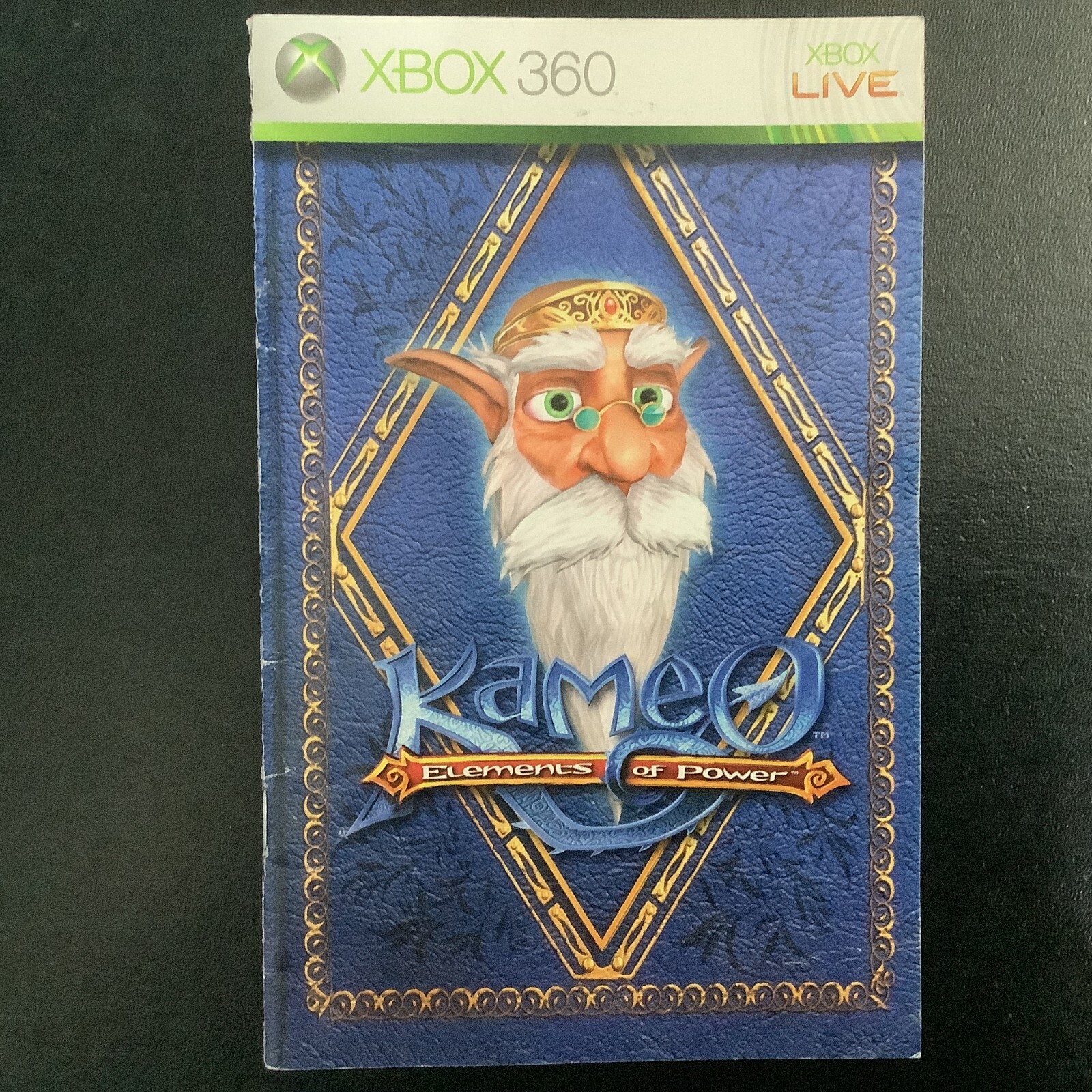 Kameo Elements of Power Microsoft Xbox 360 Instruction Manual Only