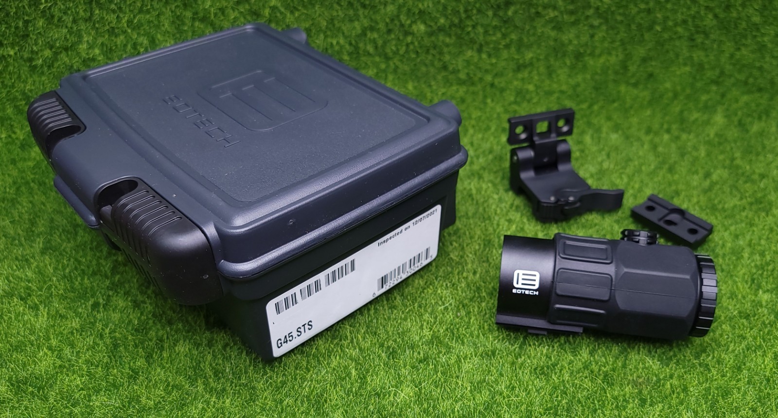 EOTech G45 5x Magnifier w/ Switch to Side Quick Detachable Mount, Black #G45.STS