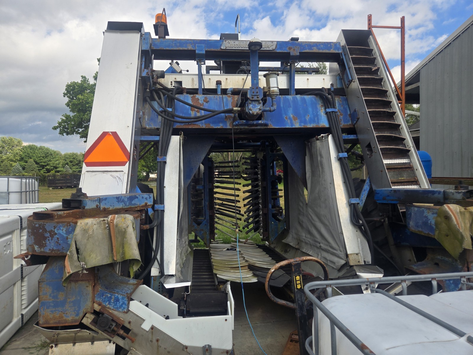 Chisolm Ryder Grape Harvester