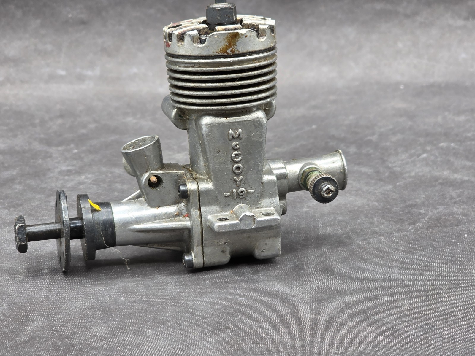 Vintage 1948 McCoy .19 R/C Motor Plane Engine Control Line Free Flight Airplane