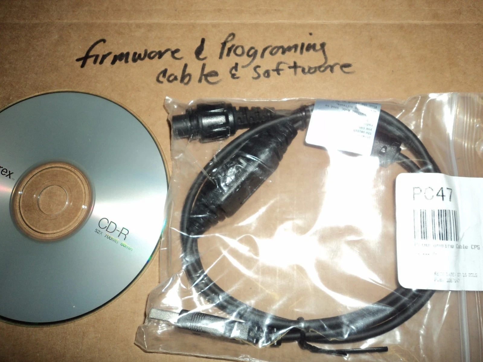 Hytera PC109 Programming Cable AND Software for MD612i MD622i