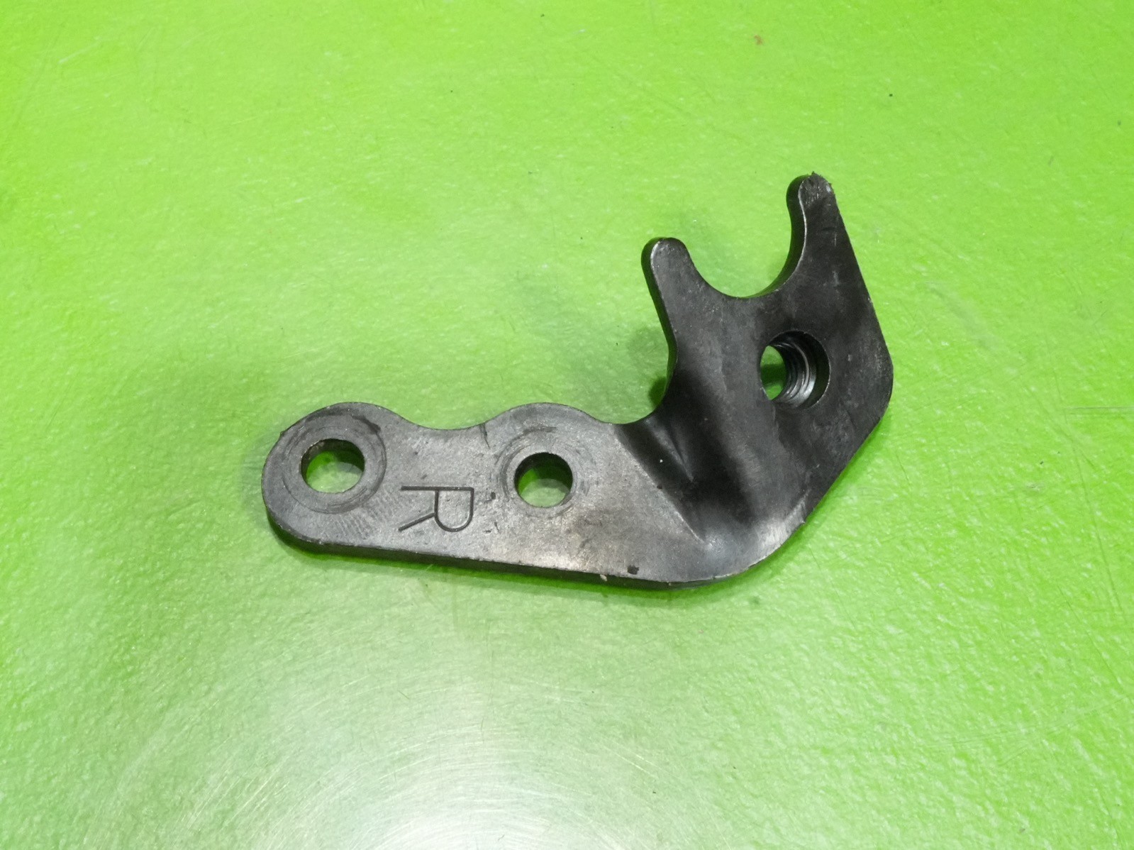 96-00 Civic EX OEM passenger right front strut brake hose mount bracket support