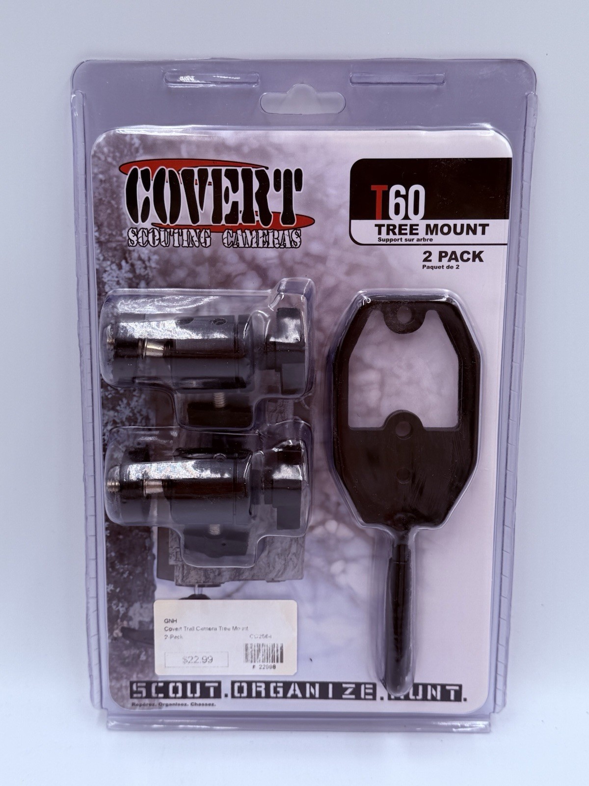 COVERT SCOUTING CAMERAS T60 Camera Mount (2 Pack), (CC2175) NEW SEALED
