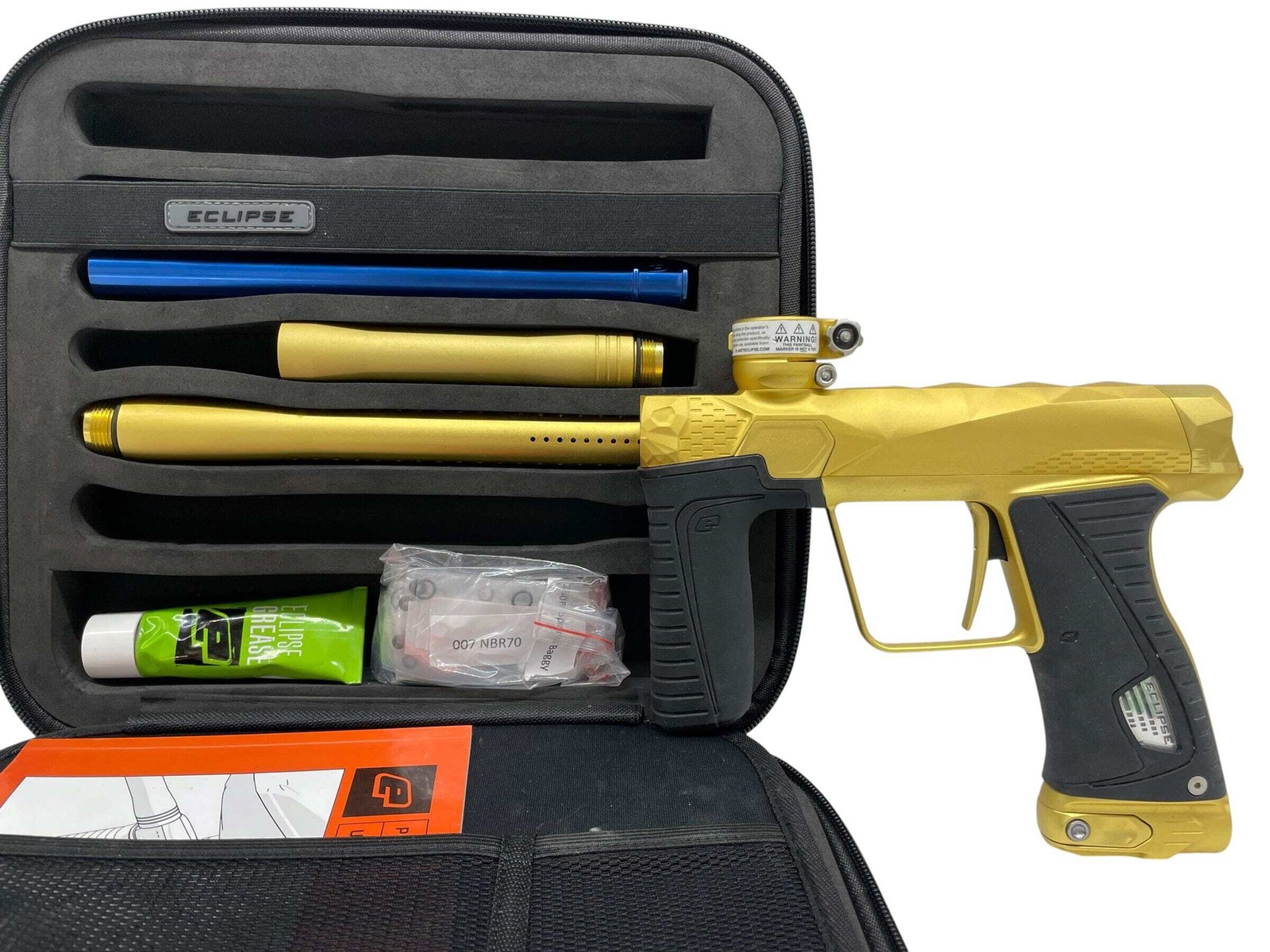 Planet Eclipse Infamous Diamond Skull GTEK 180R Gold/Gold Paintball Gun