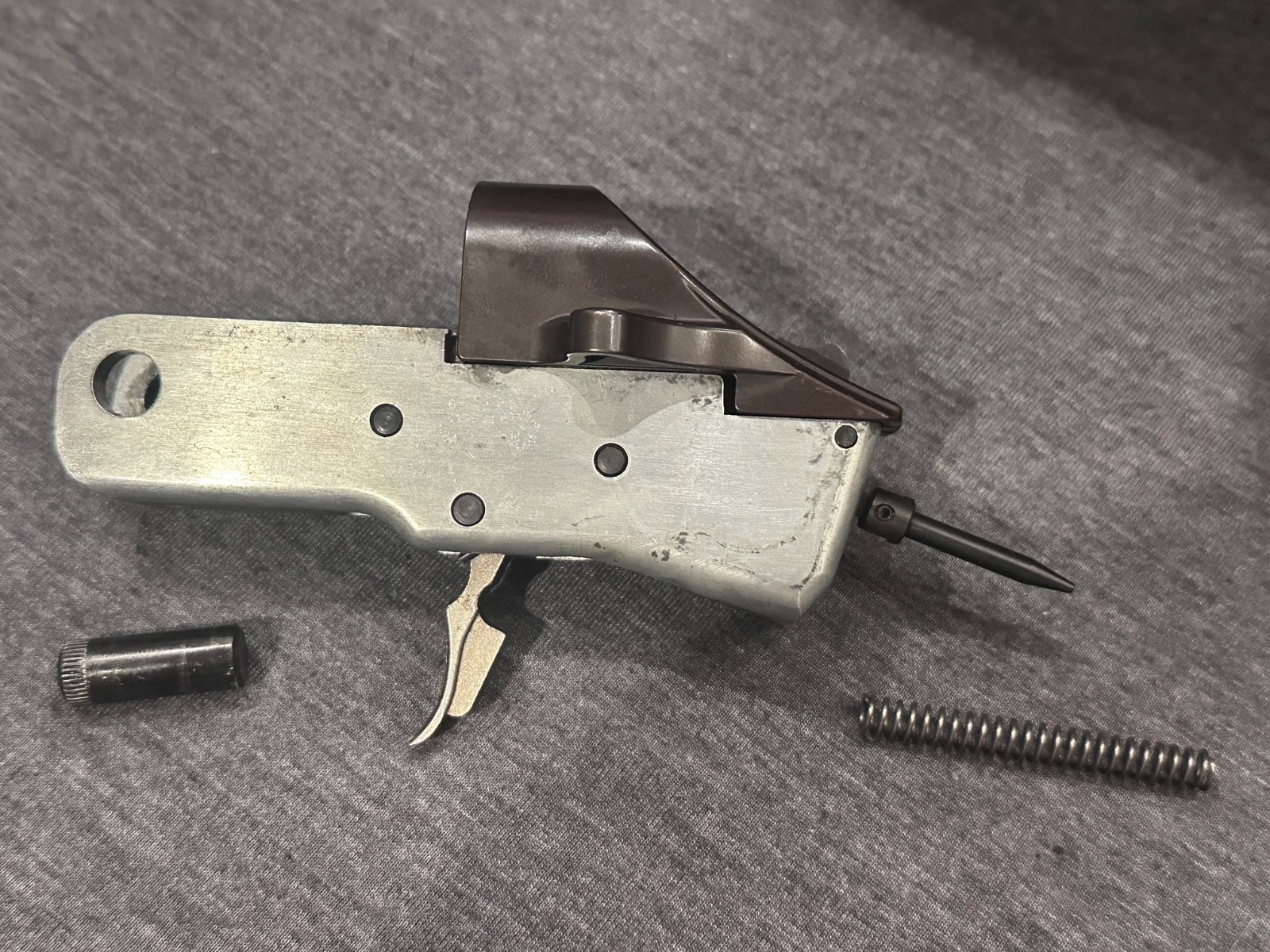 THOMPSON CENTER .50 CAL IMPACT  MUZZLELOADER Trigger Assembly  USED CONDITION.