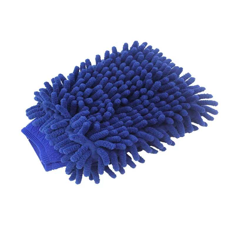 Chenille Car Wash Gloves Microfiber Wipe Car Sponge Scratch Free Car Wash Cleani
