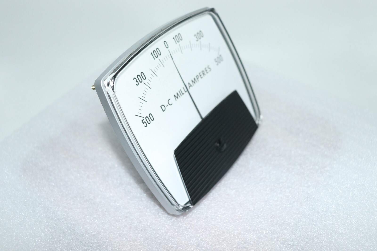 GE 0-500 +/- D-C MILLIAMPERES Panel Meter Gauge
